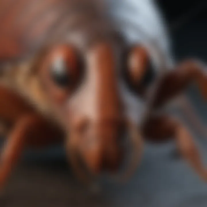 Understanding Cockroach Biology Illustration of cockroach anatomy highlighting its biological features