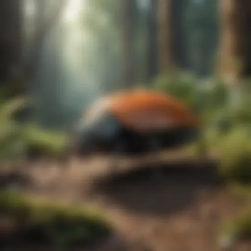 Enigmatic Aaaa Bugman in its Natural Environment Abstract illustration of Aaaa Bugman in its natural habitat