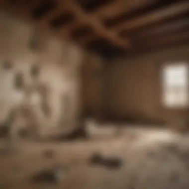 Insulation damage caused by bats