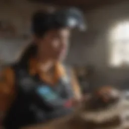 High-tech pest monitoring system in action