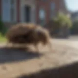 Advanced pest control technology in a residential setting