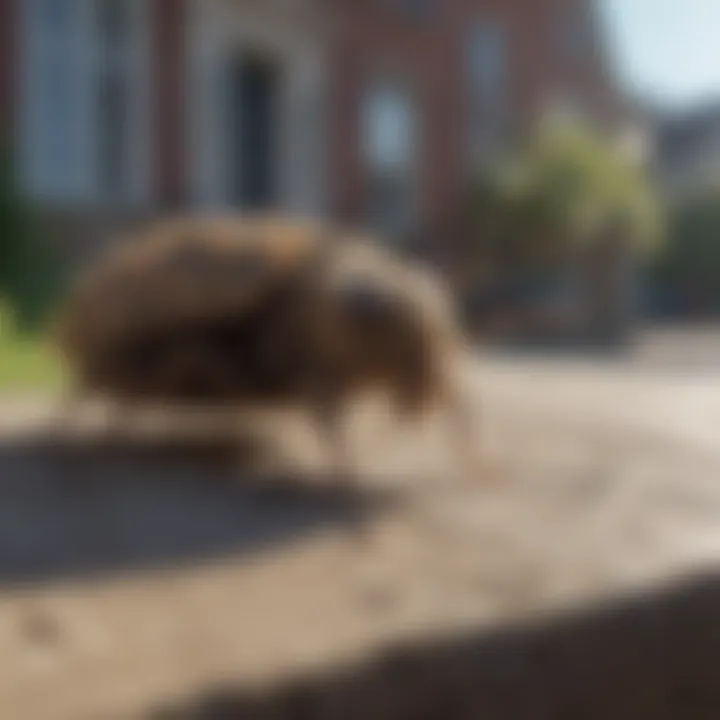 Advanced pest control technology in a residential setting