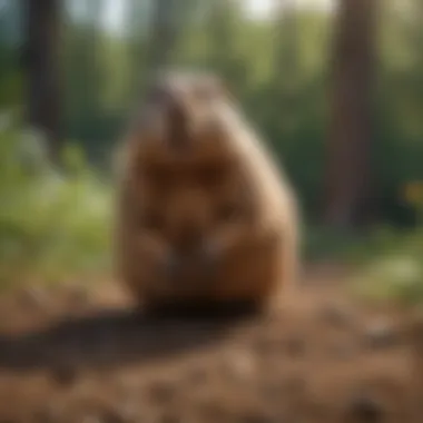 Innovative technology for mole and groundhog repellent