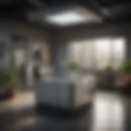 Close-up of Advion Roach Bait Station showcasing its interior design