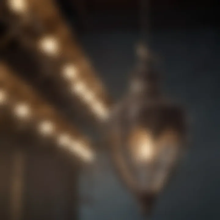 Aesthetic Bird Spikes Integration with Light Fixtures