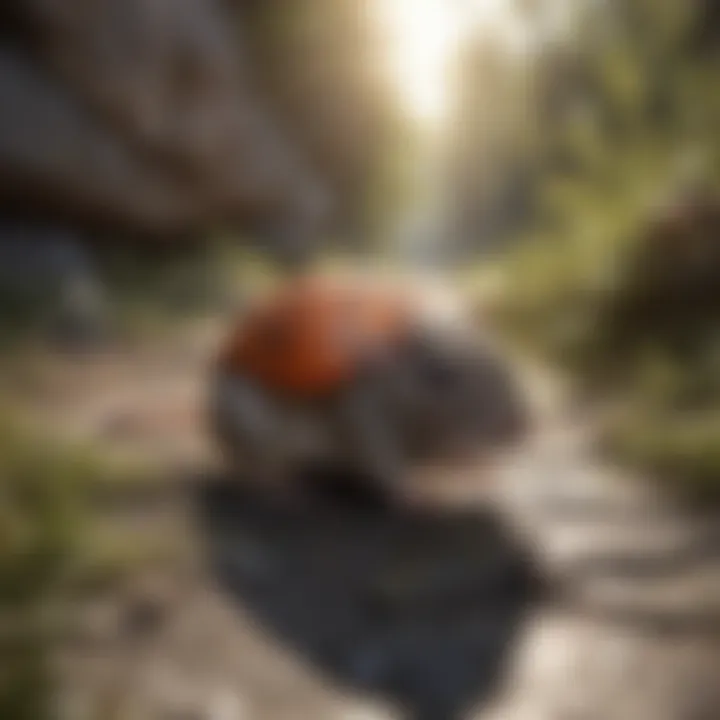 Mouse navigating challenging environment with agility