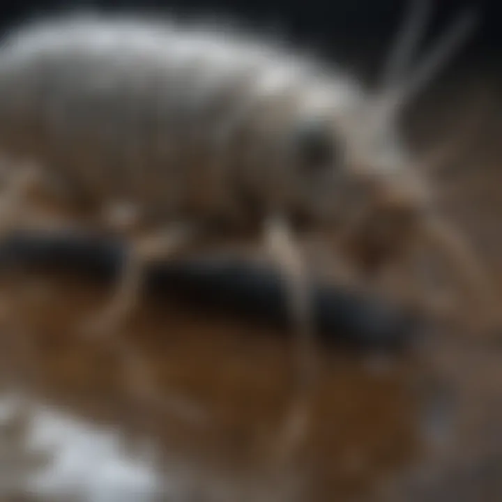 Graphical representation of the ecological role of silverfish in an ecosystem
