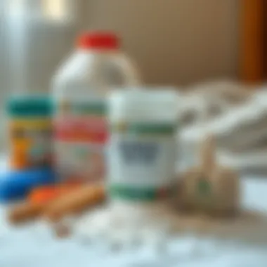 Boric Acid: A Potential Solution for Bed Bugs Container of boric acid powder alongside household items