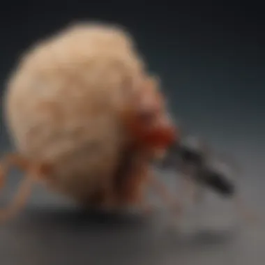 Anatomy of Tiny Household Ants An illustration of the anatomy of a tiny ant