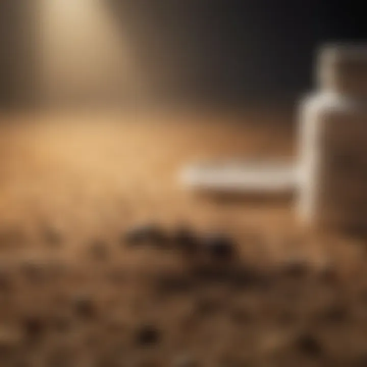 Medical treatment for ant powder poisoning