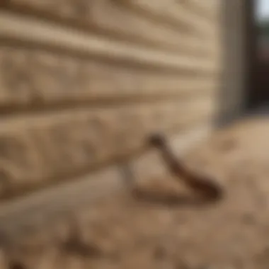 Precise Application Techniques for Termidor Foam Application of Termidor Termite Foam around a house foundation