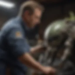 Armor Pest Control Specialist conducting thorough inspection