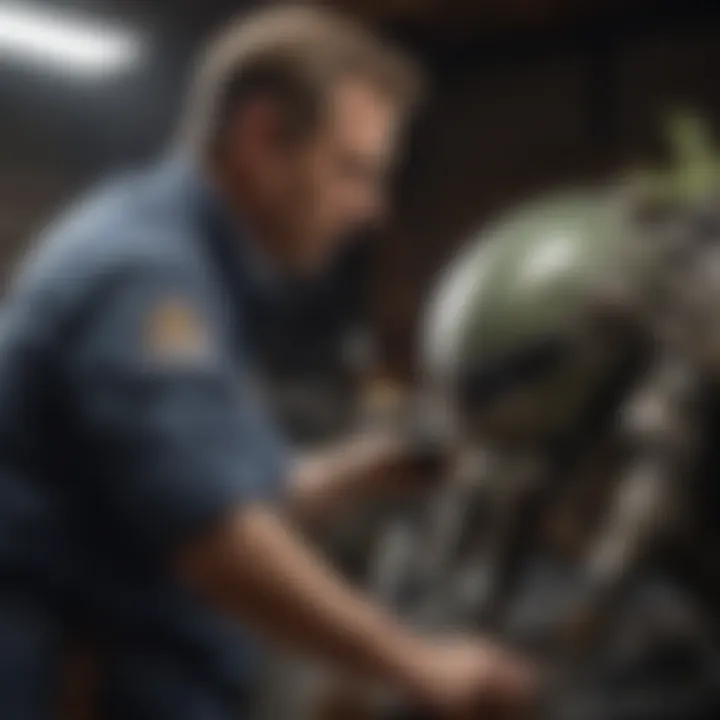 Armor Pest Control Specialist conducting thorough inspection