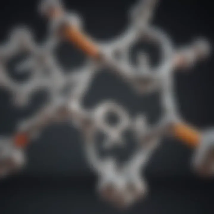 Chemical Structure of Boric Acid Chemical structure of boric acid