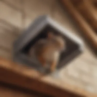 Illustration of squirrel-proofing attic vents