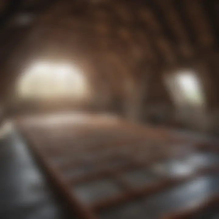 Attic work platform installation process
