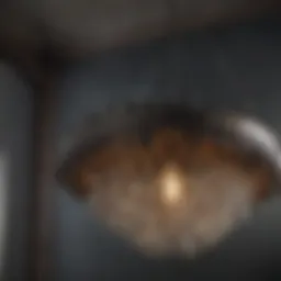 Avant-Garde Bird Spikes Light Fixture Installation