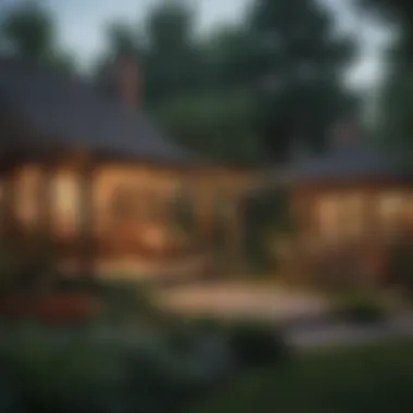 A serene backyard with no mosquitoes in sight