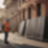 Illustration of barricade pest control techniques