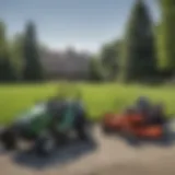 Equipment Showdown Scotts vs. TruGreen lawn care equipment comparison