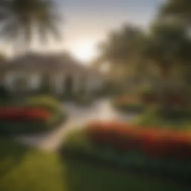 Stunning Landscaping Offered by Massey Services Beautifully Landscaped Garden by Massey Services in Melbourne FL