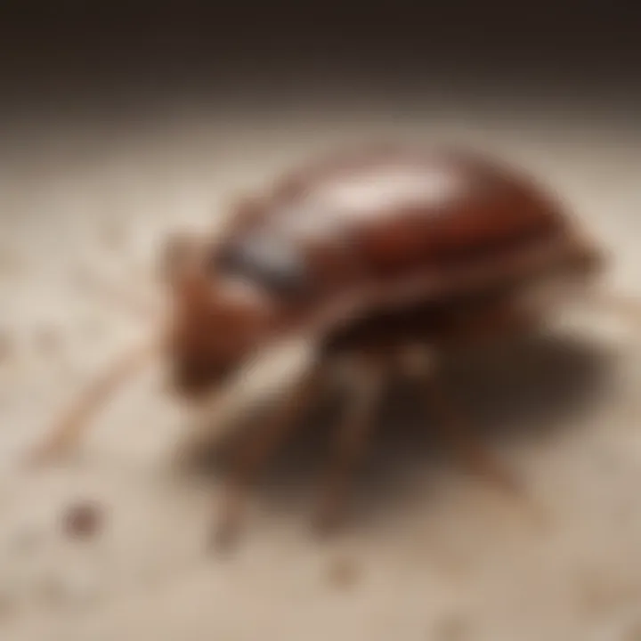 Illustration depicting causes of bed bug blisters