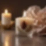 Elegant Bed Bug Candle with Floral Aroma