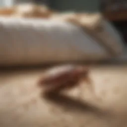 Bed Bug Infestation Diagram