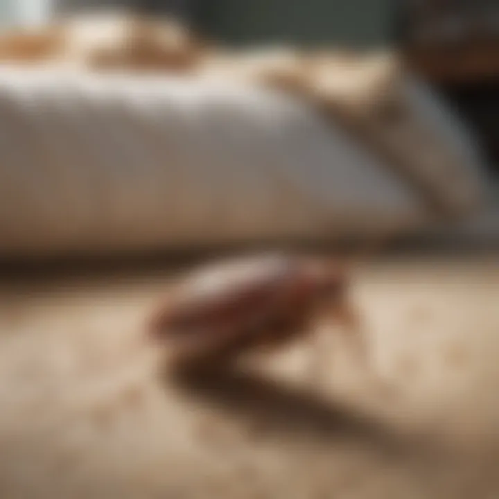 Bed Bug Infestation Diagram