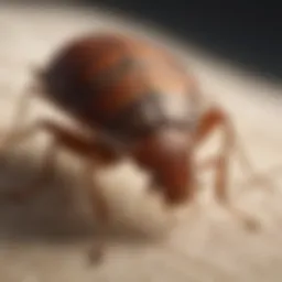 Illustration of bed bug life cycle