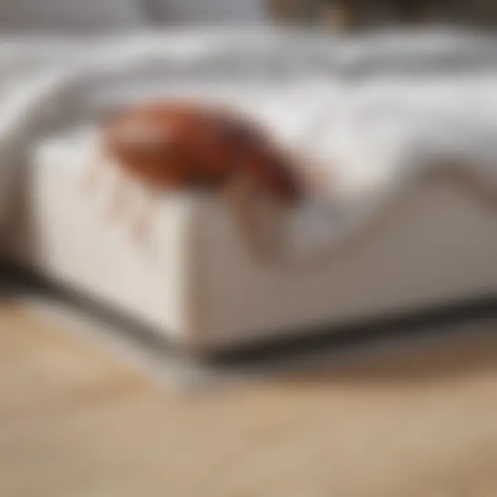 Bed bug infographic showing lifecycle and prevention