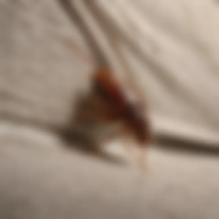 Bed Bug Nesting in Folded Garments