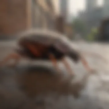 Transformation After Fogger Treatment Before and after comparison of a roach-infested area treated with fogger