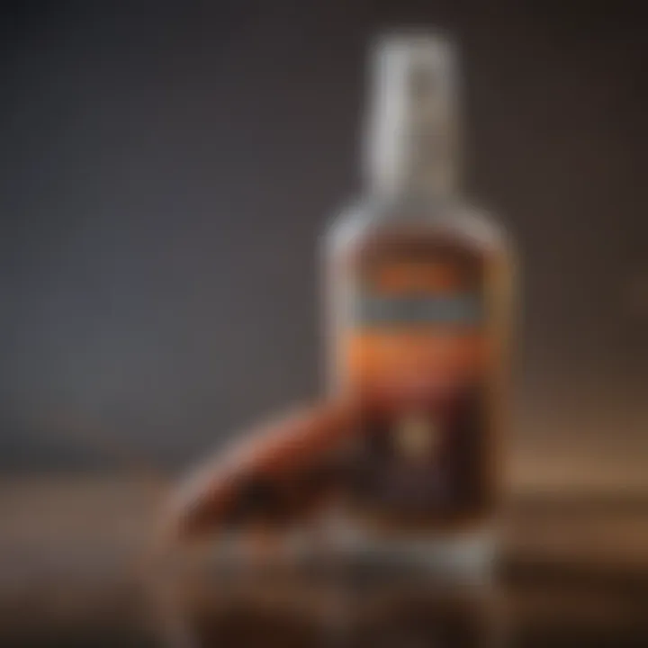 Illustration depicting Bengal cockroach spray bottle with powerful pest control properties