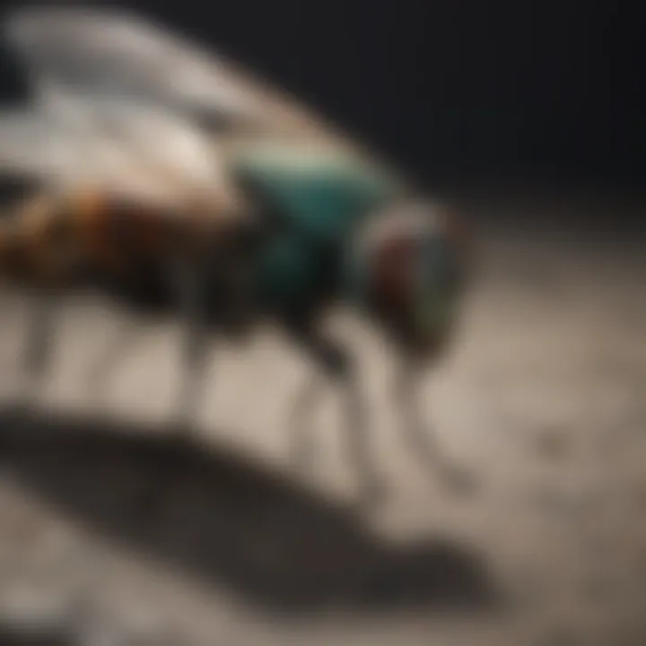 An array of natural fly repellent ingredients