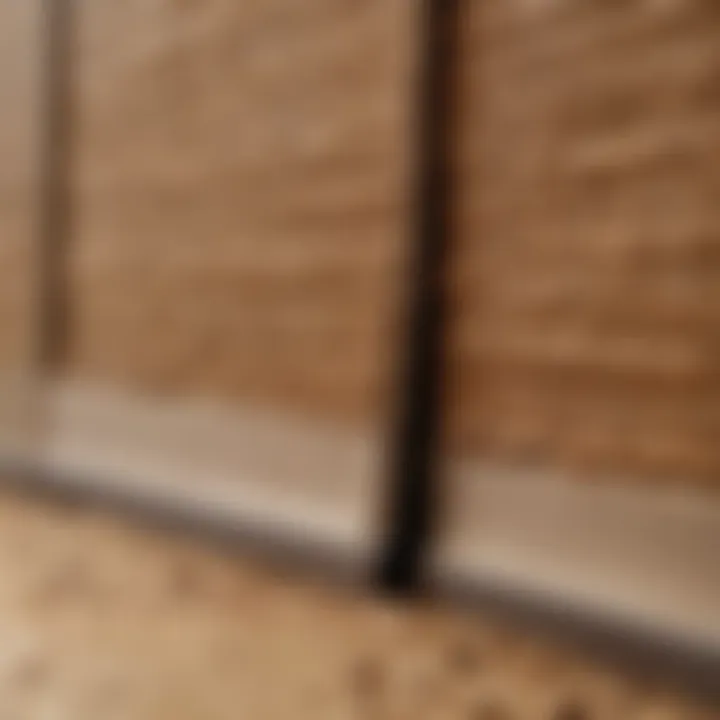 Visual representation of different types of termite protection barriers