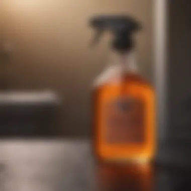 Chemical spray bottle with effective flea-killing properties
