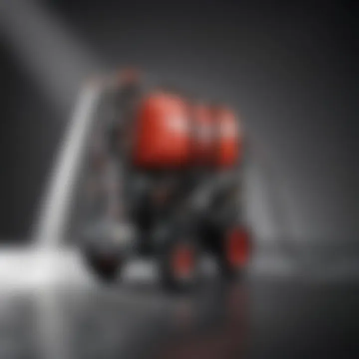 B&G pump sprayers arranged to highlight various models and their applications.