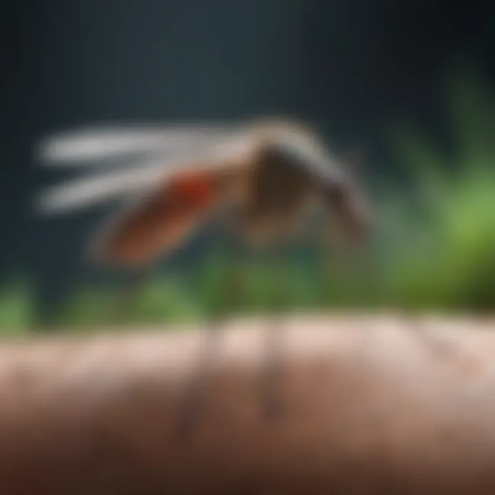 Infographic on mosquito population decline