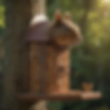 Innovative Bird Feeder Design to Prevent Squirrel Intrusion Squirrel-proof bird feeder