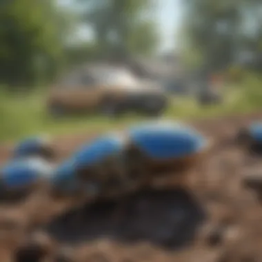 Diagram depicting the economic repercussions of Blue Sky Pest infestation