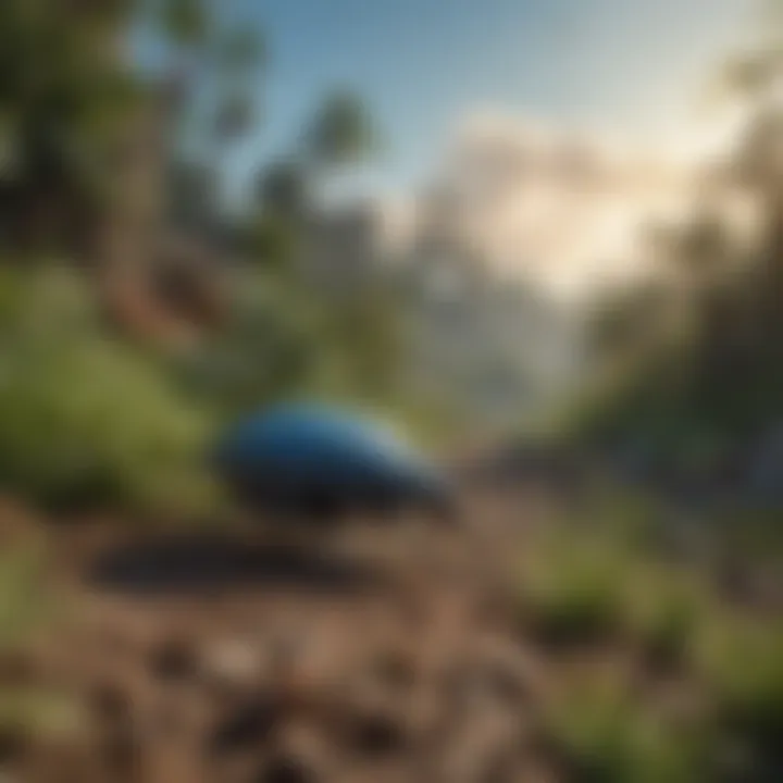 Illustration showing the intricate ecosystem impacted by Blue Sky Pest