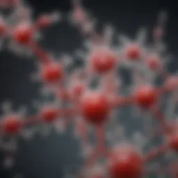 Chemical structure of boric acid highlighting its properties