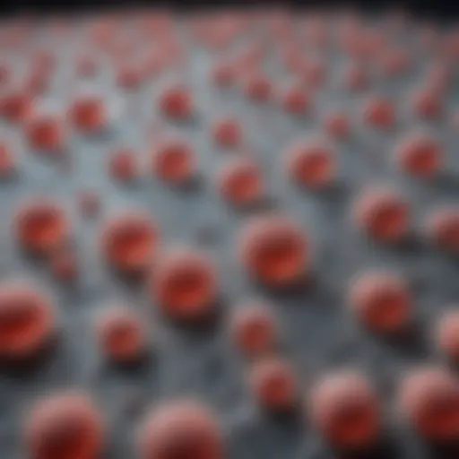 Boric acid powder microscopic structure under magnification