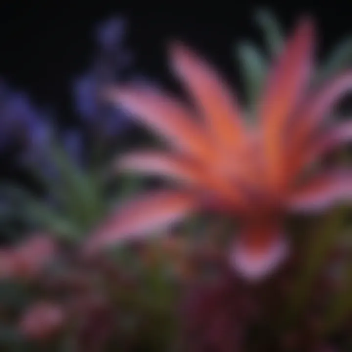 Botanical Fluorescence Under Black Light