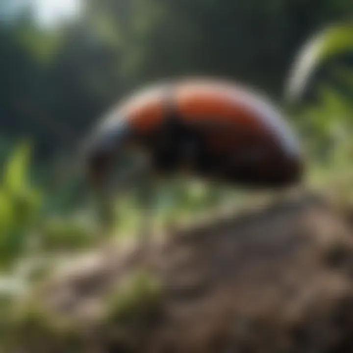 Botanical solution for stink beetle removal