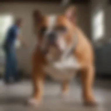 Expert Bulldog Pest Control Technician in Action Bulldog Pest Control Technician in Action