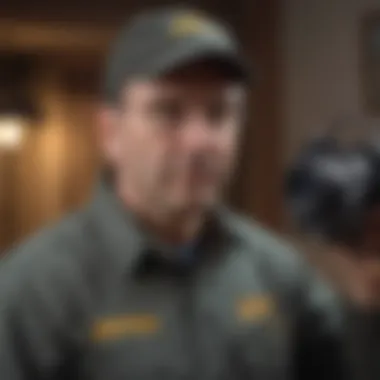 Burke Pest Control expert advising on pest prevention methods