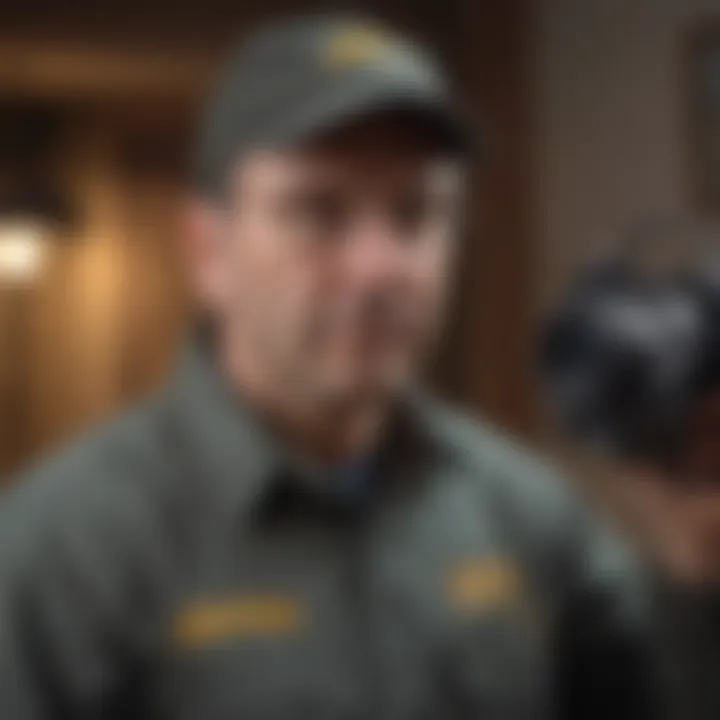 Burke Pest Control expert advising on pest prevention methods