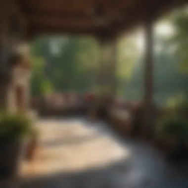 Beautifully crafted outdoor living space
